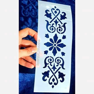 شابلون استنسیل حاشیه