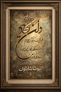 شابلون استنسیل وان یکاد عمودی